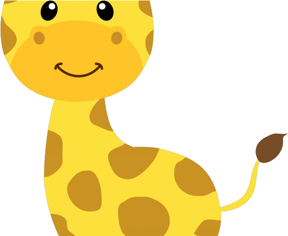 Giraffe Clipart Safari - Imagenes De Jirafas Bebe (640x480), Png Download