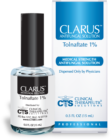 Antifungal For Nails - Clarus Tolnaftate (365x459), Png Download
