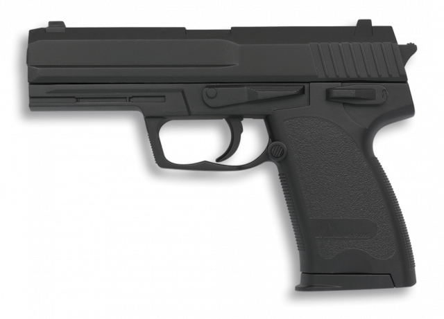 Smith And Wesson 9mm (640x461), Png Download