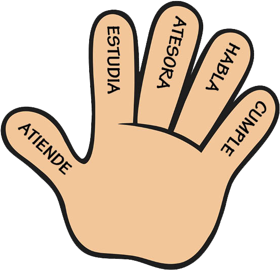 5 Dedos - Mano De 5 Dedos (612x582), Png Download
