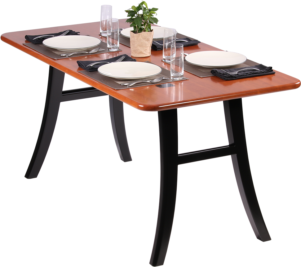 Loft Dining Table, Cherry - Table (1000x868), Png Download