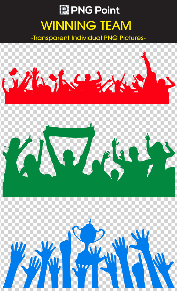 Silhouette Images, Icons And Clip Arts Of Cheering - Album Copa America 2011 Panini (731x1202), Png Download
