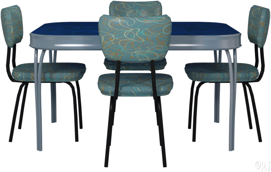 Fascinating retro kitchen table chairs Download Retro Kitchen Tables Chairs Table Png Image With No Background Pngkey Com