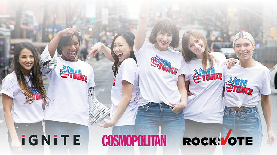 Rock The Vote (900x506), Png Download