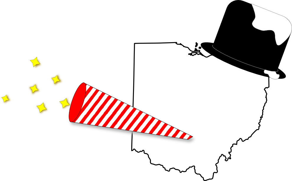 Ohio New Years - Buckeye Trail (990x614), Png Download