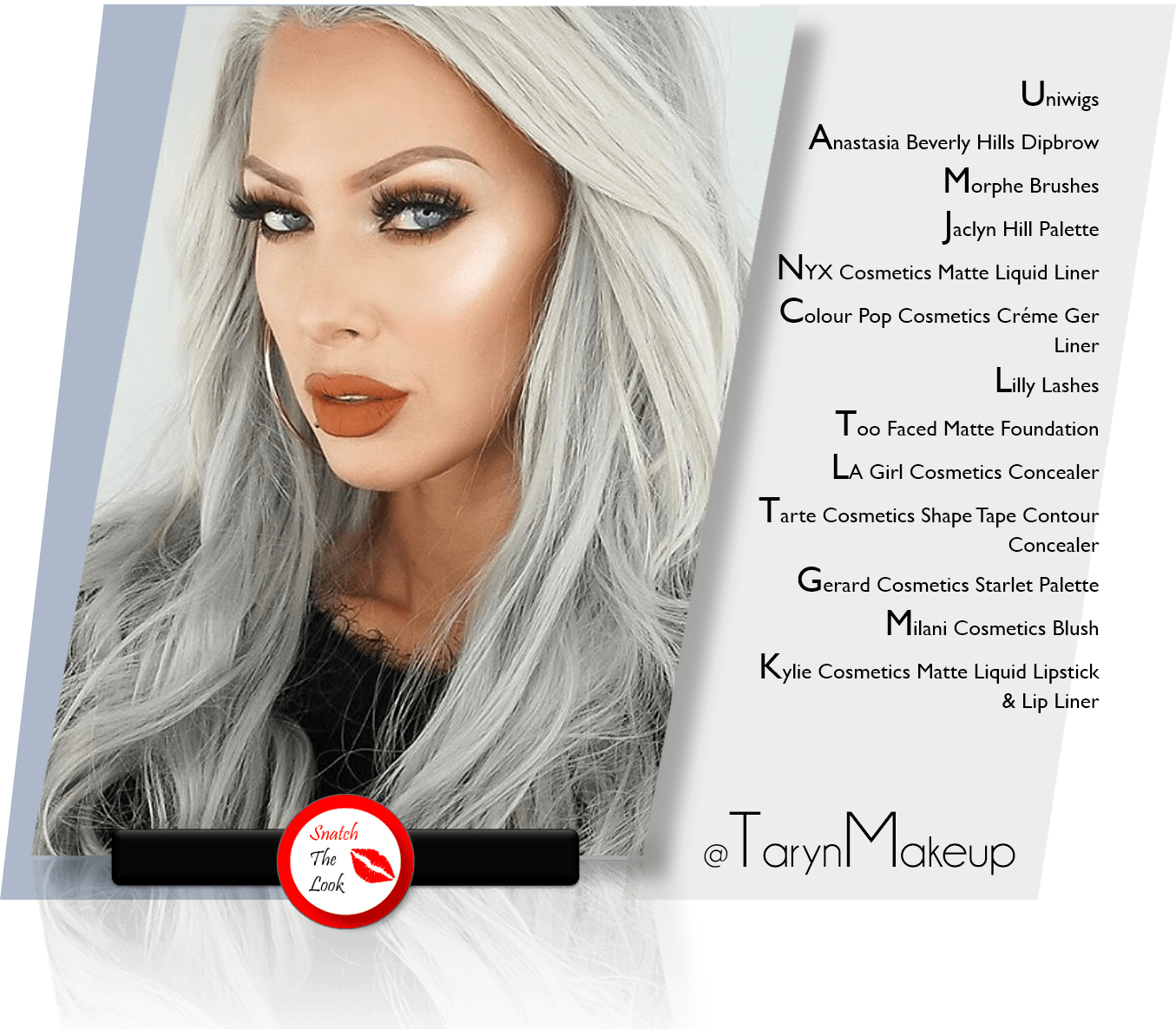 Tarynmakeupstl - Blond (1355x1186), Png Download