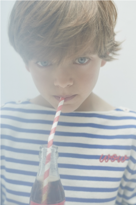 Emile Et Ida Sweat Striped Wow - Boy (960x720), Png Download