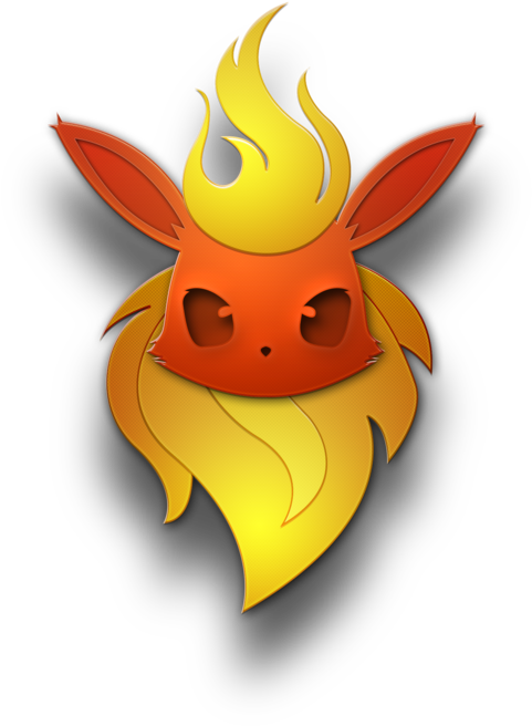 Eevee Flare By Darkheroic-d5nvzx9 - Flare Eevee (900x726), Png Download