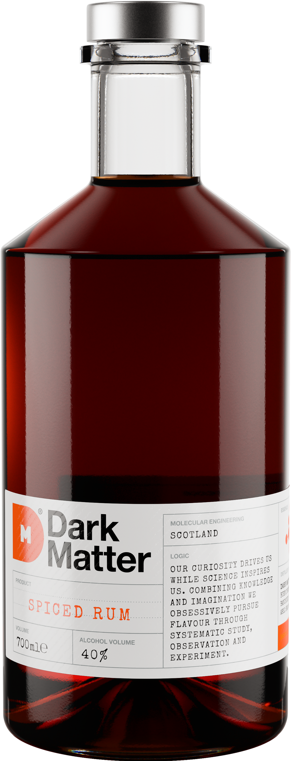 What We Did - Dark Matter Rum Bottle (1200x3043), Png Download