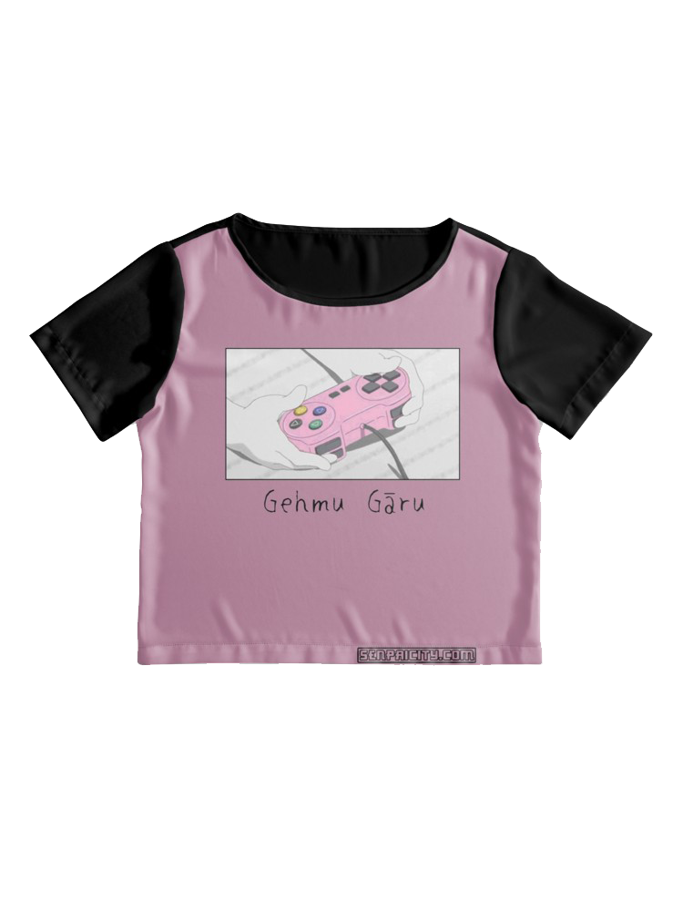 'gamer Girl' Chiffon Top - Flamingo (750x1000), Png Download