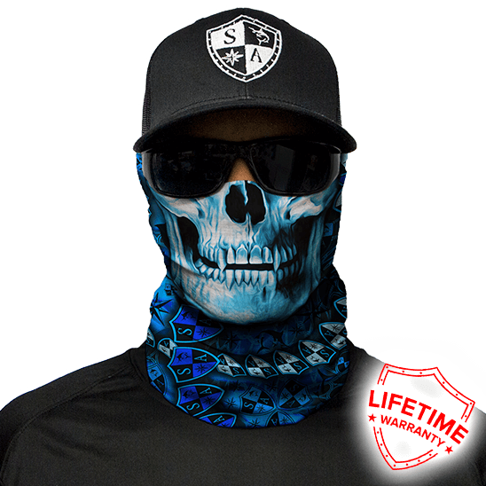 Hydro-skull - Skull Face Shield Usa (548x548), Png Download