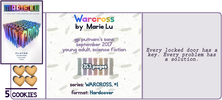 Hijinks In Virtual Reality - Warcross By Marie Lu (800x368), Png Download