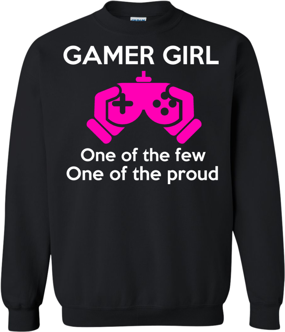 Gamer Girl, One Of The Few, One Of The Proud Sweatshirt - Brave Like A Gryffindor (1155x1155), Png Download