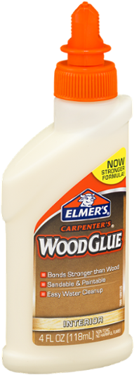 Elmer's E7040 1 Quart Carpenter's Interior Wood Glue (600x600), Png Download
