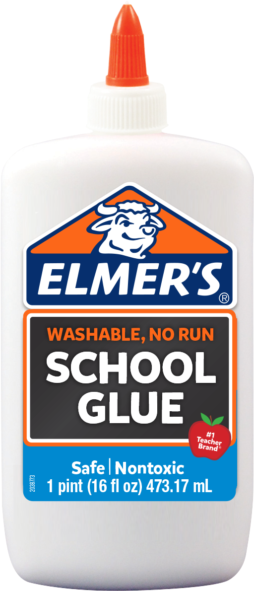 High Res - Elmers Glue (537x1200), Png Download