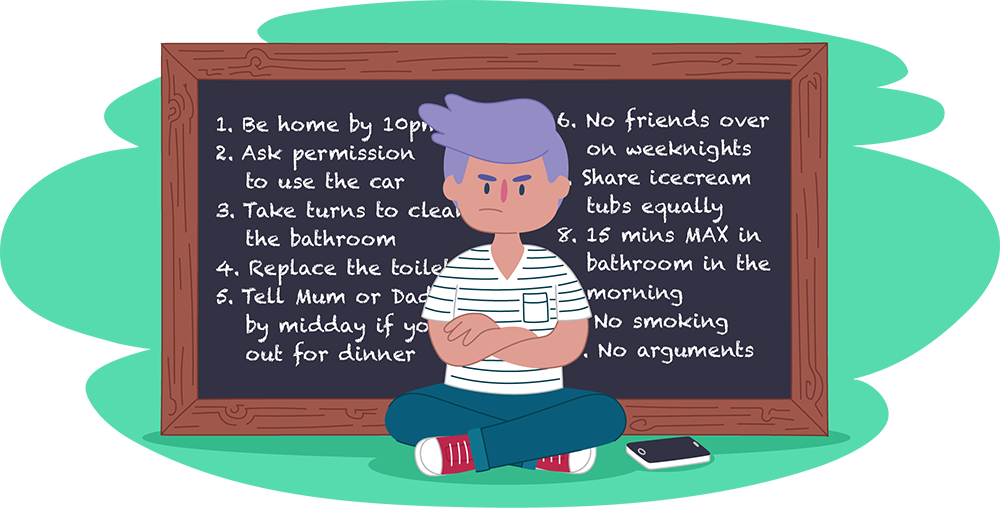 Rules Aren't Fun But They Serve A Purpose - Kids Helpline (1000x508), Png Download