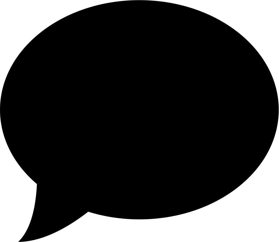 Conversation Speech Bubbles Comments - Chat Bubble Icon Png (981x850), Png Download