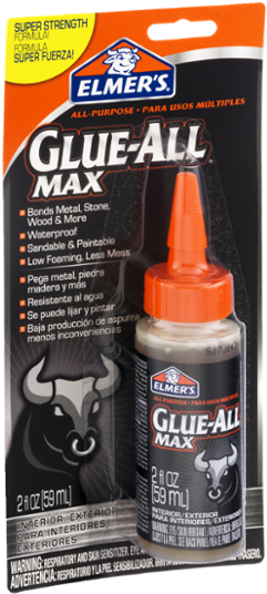 Elmer's Glue-all Max-2oz (600x600), Png Download