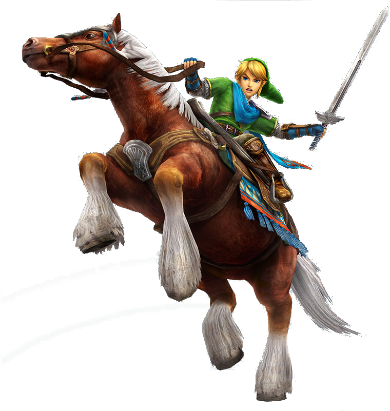 Hyrule Warriors Artwork Link Horse - Epona Hyrule Warriors (800x800), Png Download