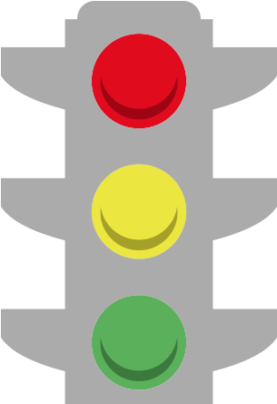 Testigos De Avería Semáforo - Significado Del Simbolo Del Semaforo (310x476), Png Download