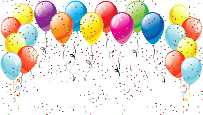 Globos - Imagenea De Cunpleaños Para Suegros (800x476), Png Download