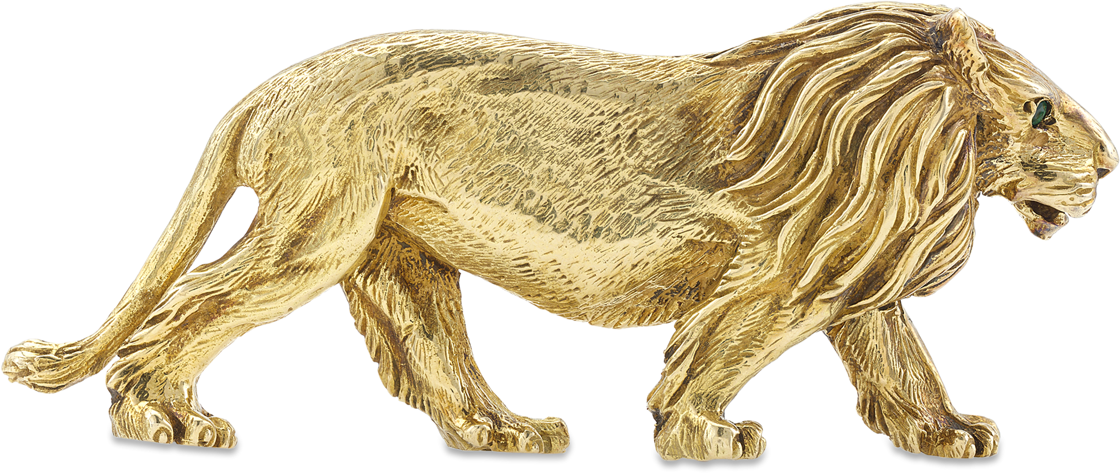 Download Gold Lion Brooch By Tiffany Co Gold Lion Png Png Image With No Background Pngkey Com