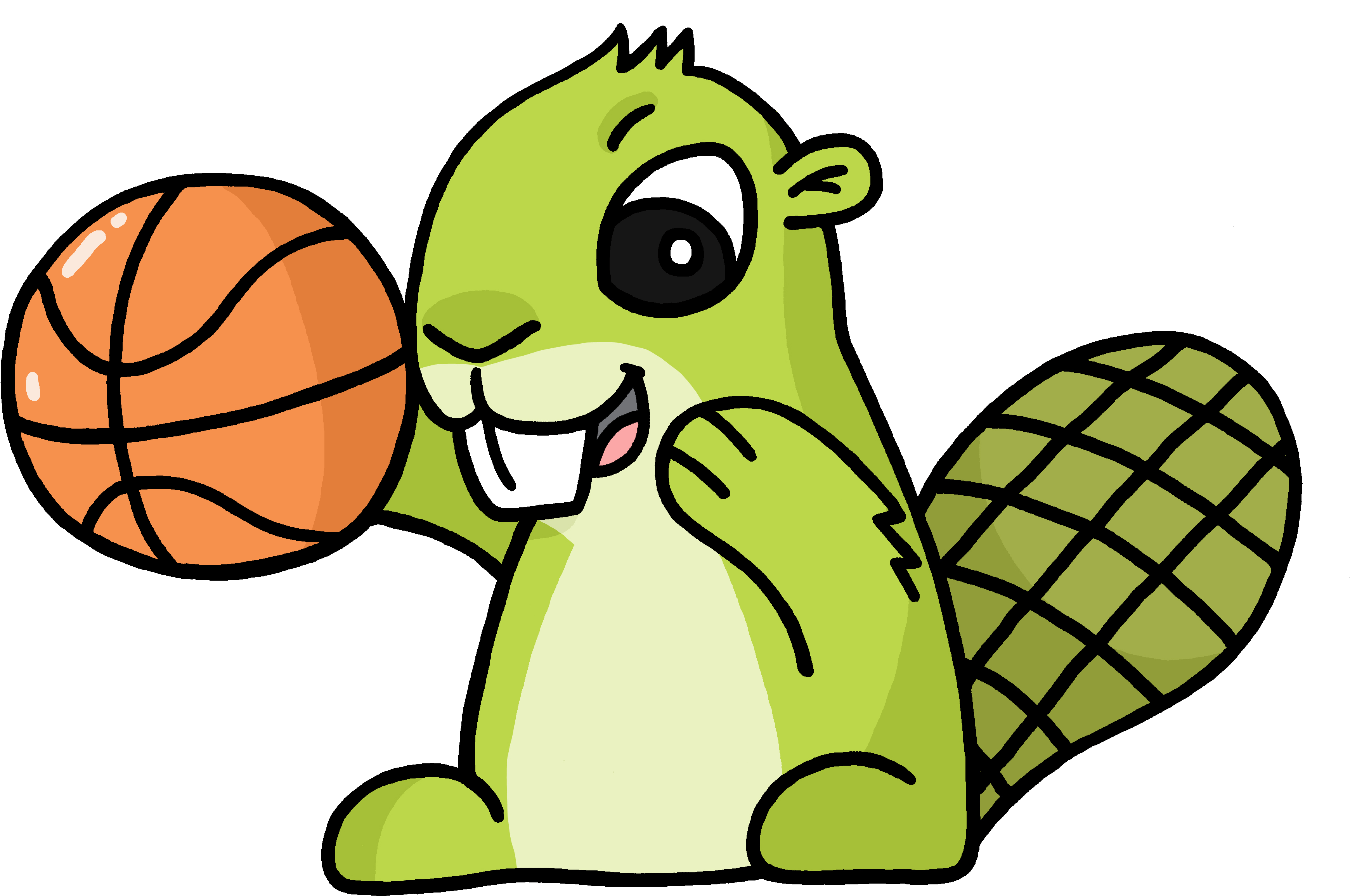 Basketball Adsy Png - Bunkieshop App - The App Beaver T Shirt (3710x2856), Png Download