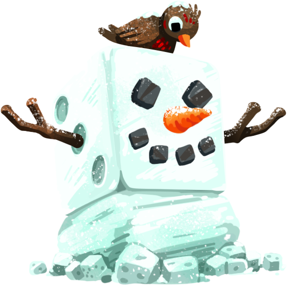 Dicewithbuddies On Twitter - Illustration (800x800), Png Download