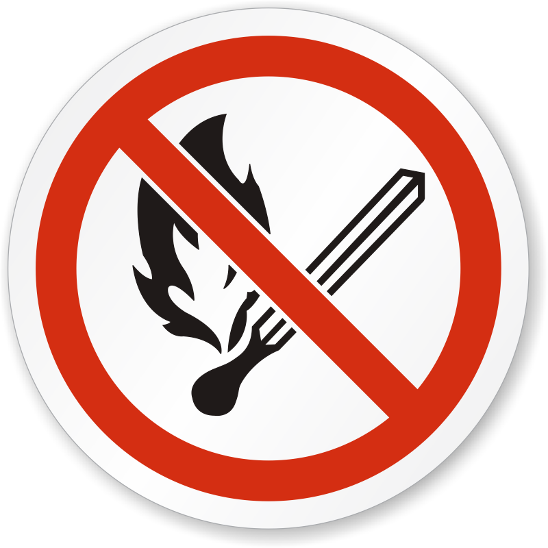 Iso Prohibition Circular Sign - الأمن و السلامة في المنزل (800x800), Png Download