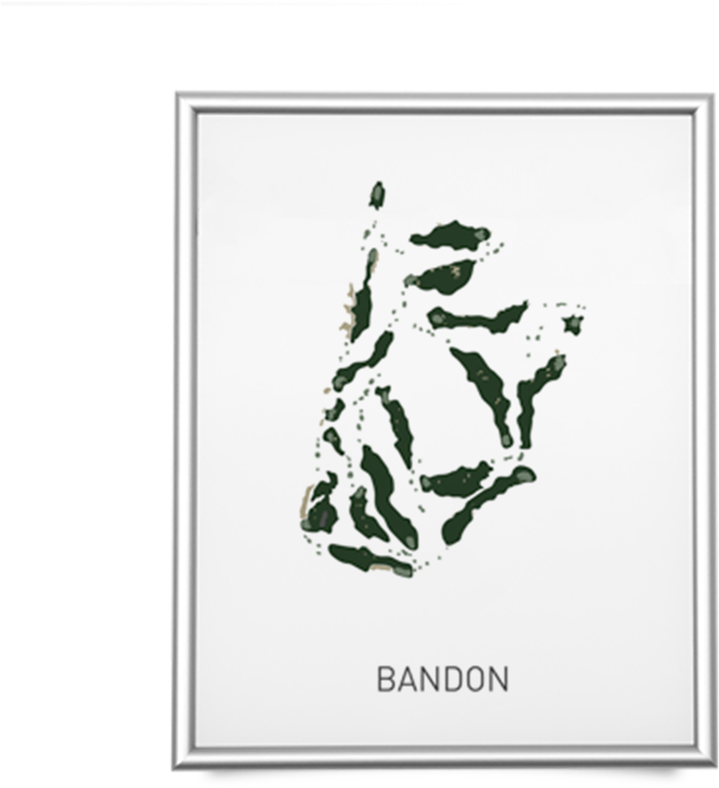 Bandon White Giclée Print - Bronze (989x989), Png Download