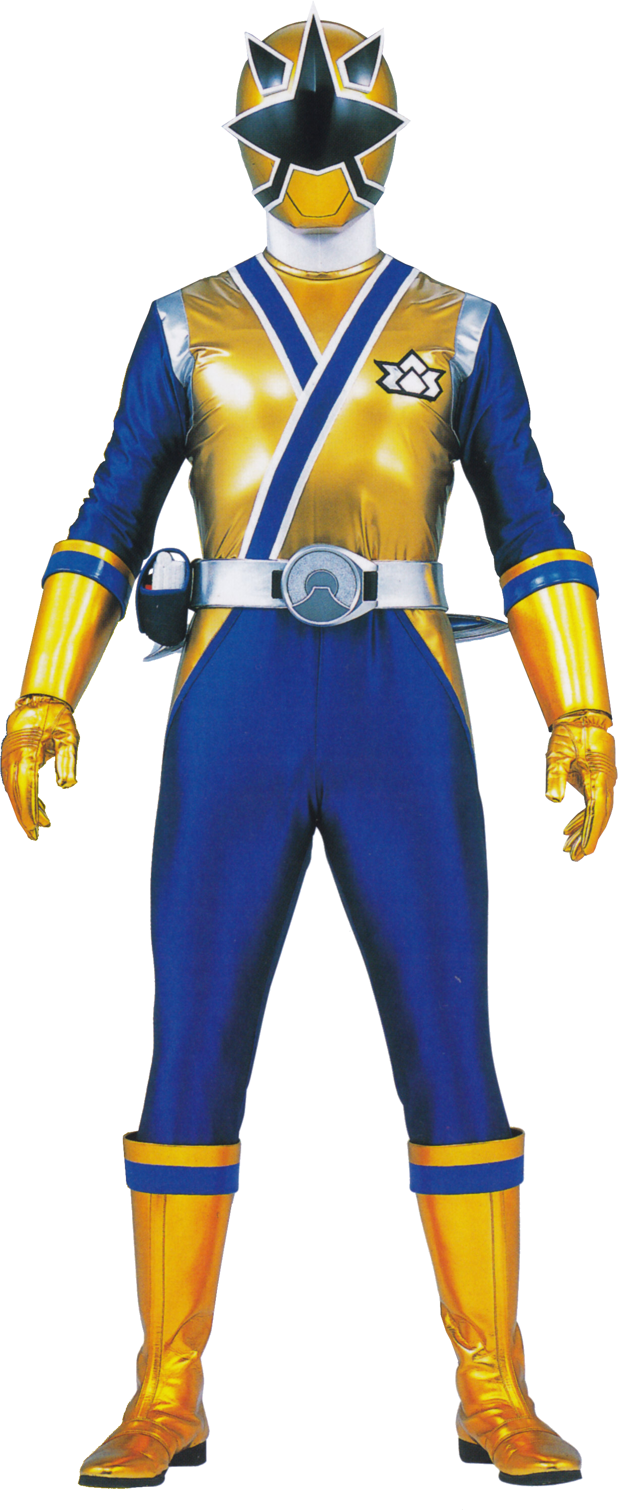 Prs-gold - Gold Super Samurai Ranger (1296x3032), Png Download