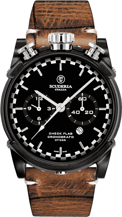 Ct Scuderia Checkered Flag Chronograph - Ct Scuderia Watch Check Flag (750x750), Png Download