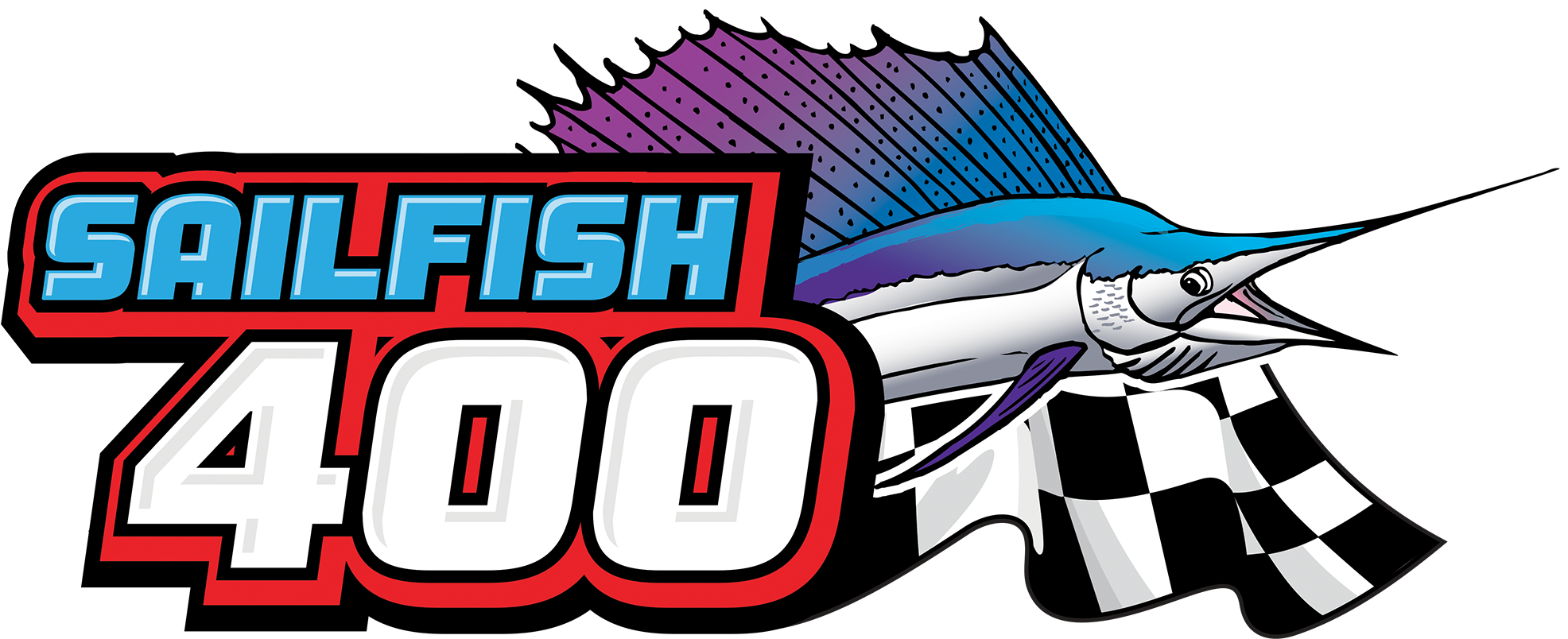 4 Aces Flies A $237,000 Checkered Flag In Sailfish - Atlantic Blue Marlin (2000x933), Png Download