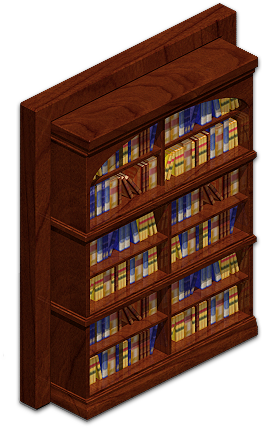 Mystery Bookshelf - Wiki (640x480), Png Download