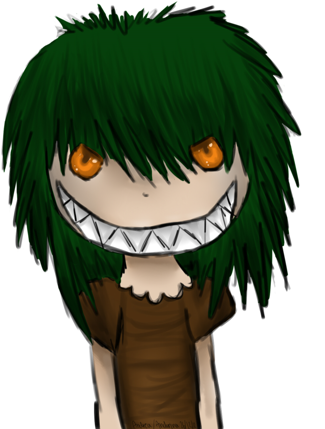 Scary Monster Inspired By Anolee Transparent By Anderina-d5pnpry - Anime (900x900), Png Download