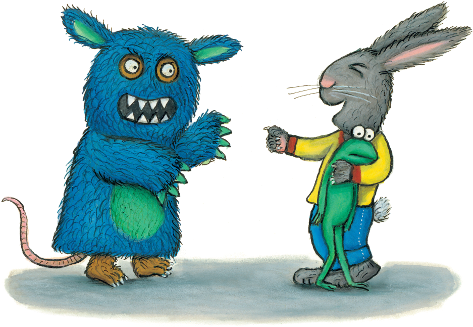 Pip And Posy - Pip And Posy Scary Monster (960x664), Png Download