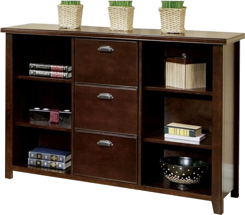 Kathy Ireland Home By Martin Tribeca Loft 3 Drawer - Martin Furniture Tribeca Loft Cherry Bookcase File (798x798), Png Download