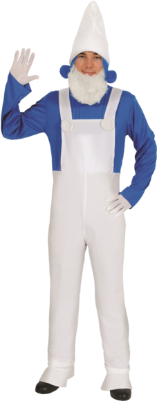 Laughing Gnome Fancy Dress Costume - Costume (366x580), Png Download