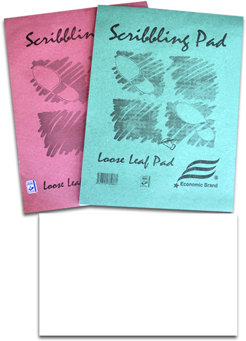 Scribbling Loose Leaf Pads - Kericho (718x718), Png Download
