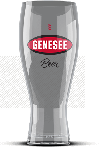 Glass - Genesee Beer - 12 Fl Oz (329x481), Png Download