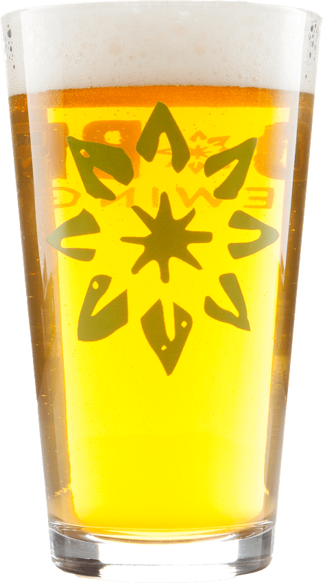 Red Brick Pint Glass - Pint Glass (471x849), Png Download