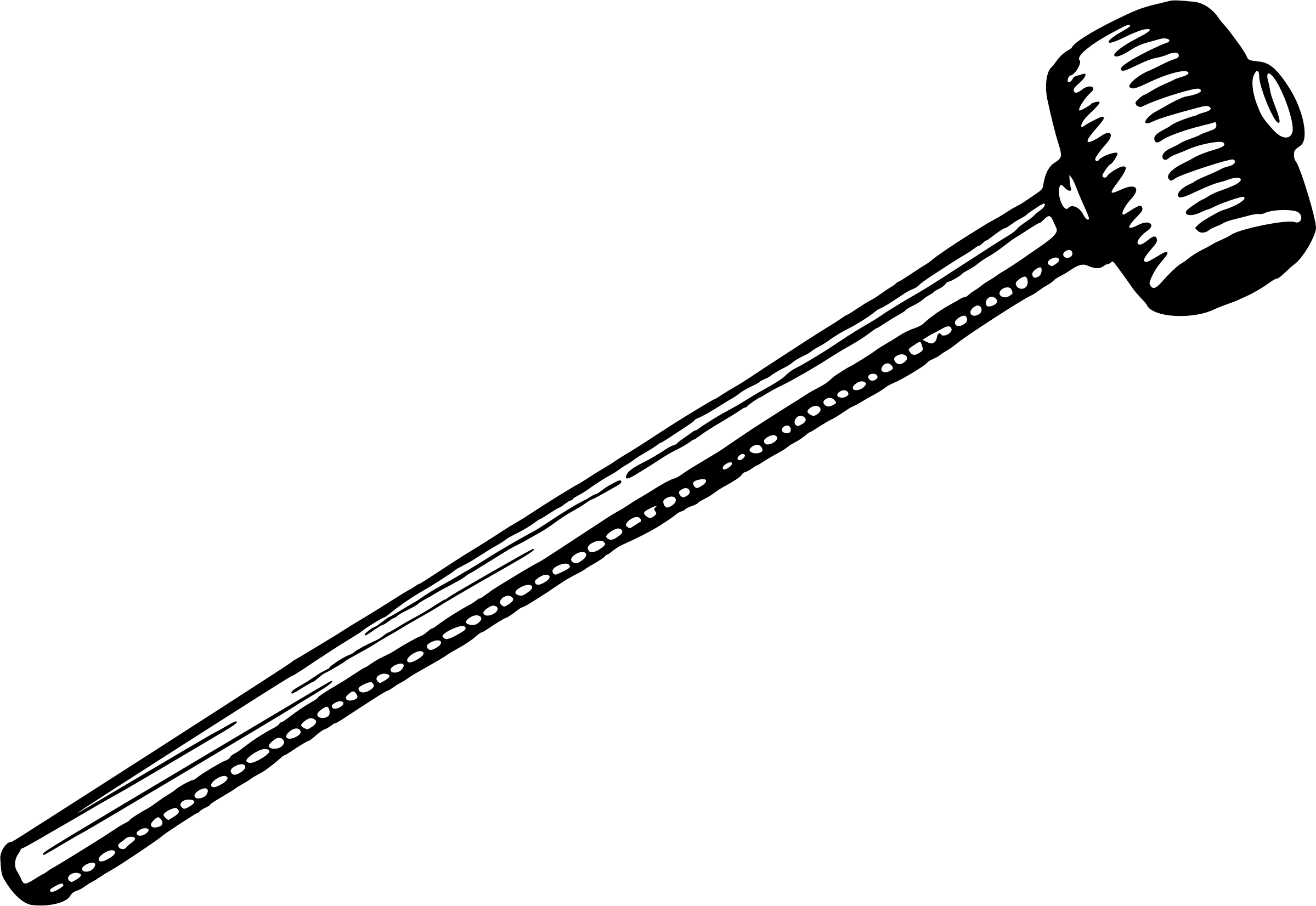 Sledgehammer Clip Art (2399x1652), Png Download