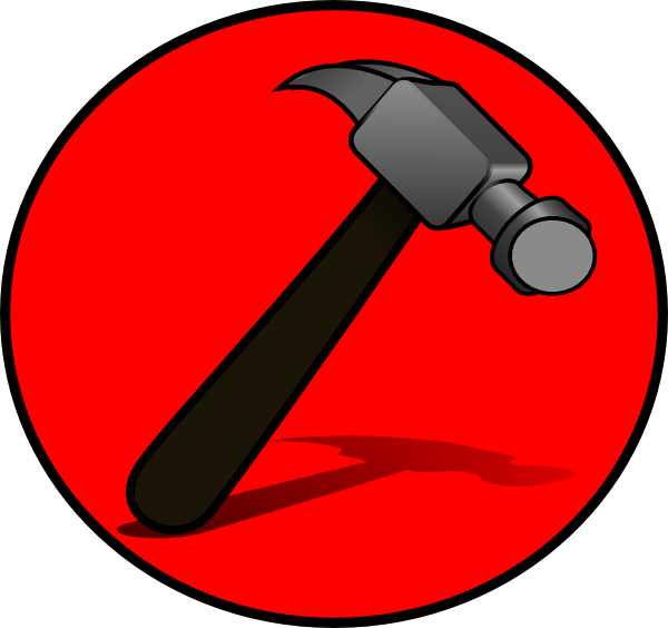 Hammer Icon Clip Art - Pink Floyd Hammers Clipart (600x564), Png Download
