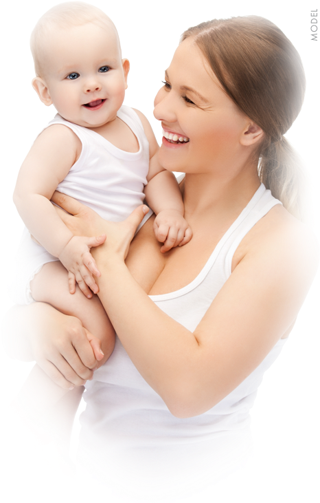 Mommy And Baby Png (698x826), Png Download
