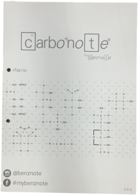 Carbonote 40 Pages - Document (500x699), Png Download