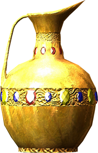 Jeweledpitcher - Skyrim Pitcher (325x505), Png Download
