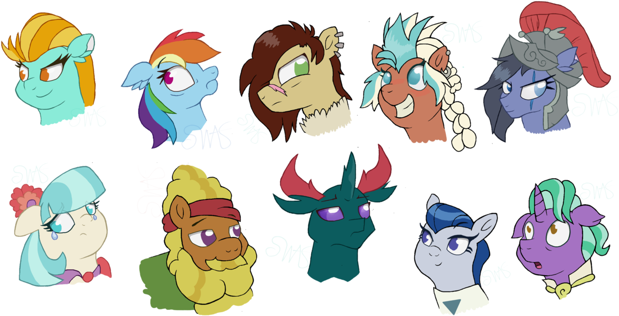 Swasfews, Cattail, Changedling, Changeling, Cocoa Axe, - Cartoon (1280x683), Png Download