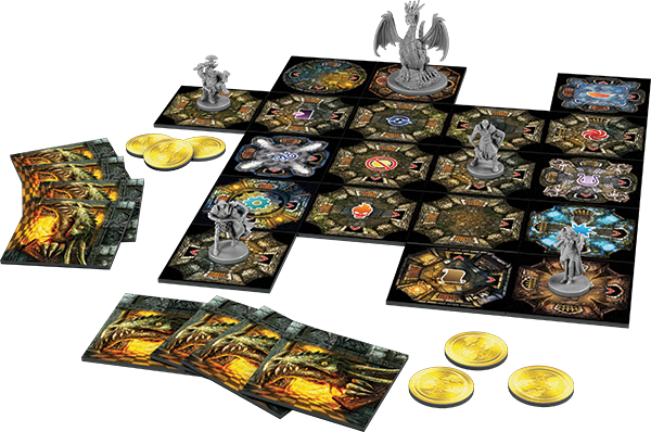 Drakon Pieces - Drakon Board Game (600x398), Png Download