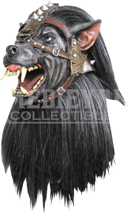Warrior Wolf Mask - Mascara De Lobo Guerrero (850x850), Png Download