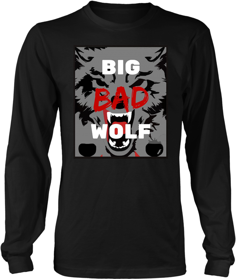 Big Bad Wolf Paw Blood & Teeth Distressed T-shirt - Abril 1978 40 Años Siendo Genial (960x960), Png Download